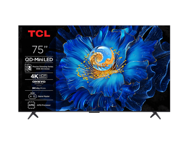 TCL Televizor 75C6KS, 75", QD-Mini LED, Dolby Vision, crni